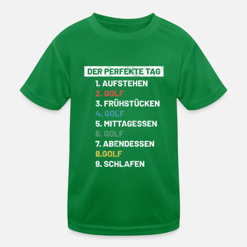 Golf | Golfer Golf Spruch Geschenkidee Kinder Funktions-T-Shirt