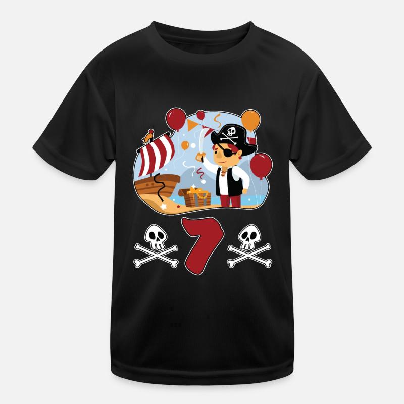 7 ans fun anniversaire d’enfant fun fun T-shirt sport Enfant