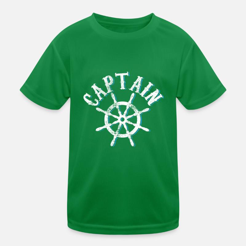 captain Kids Functional T-Shirt
