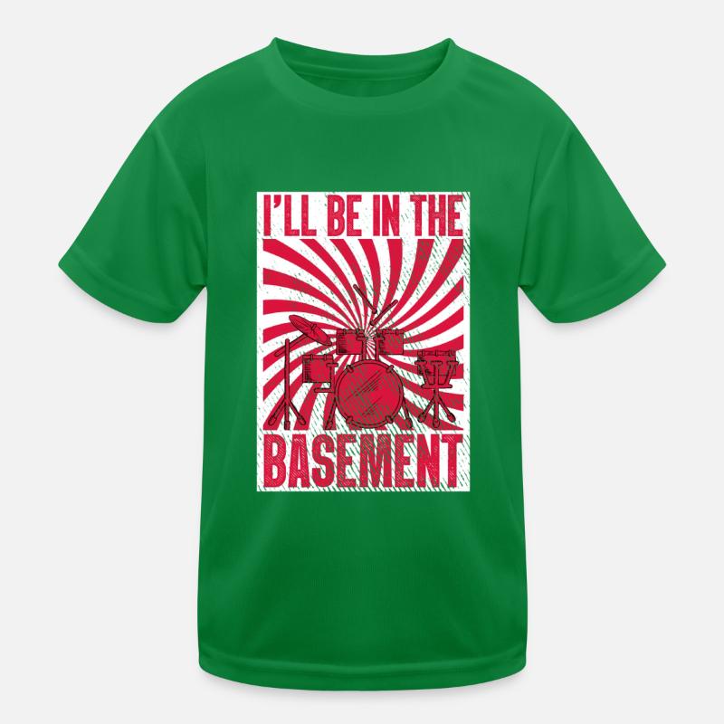 I set the pace before drummers drummers Kids Functional T-Shirt