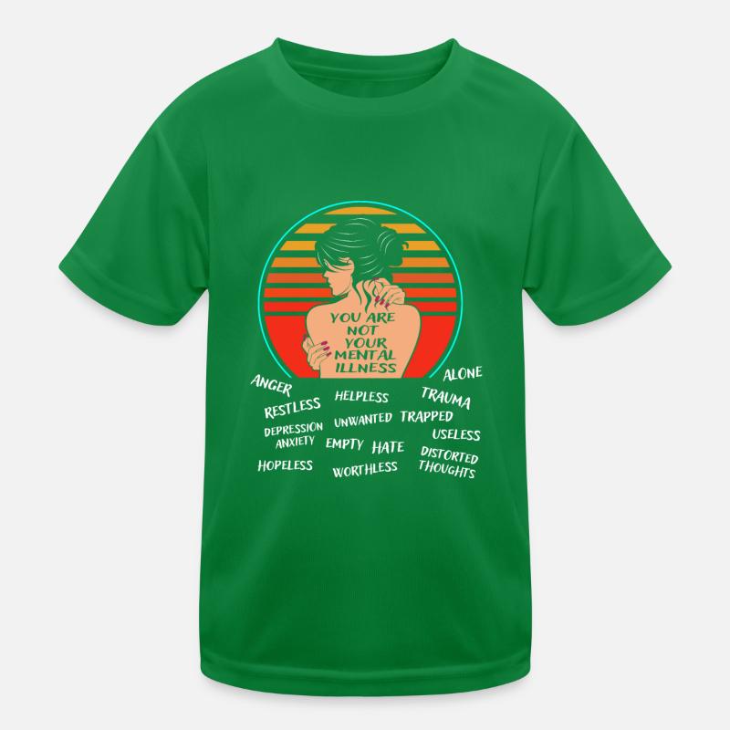 depression Kids Functional T-Shirt