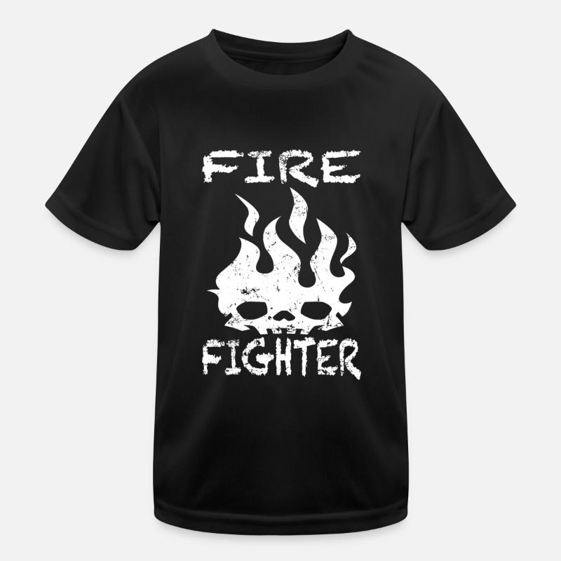 Firefighter fire Firefighters firefighter Kids Functional T-Shirt