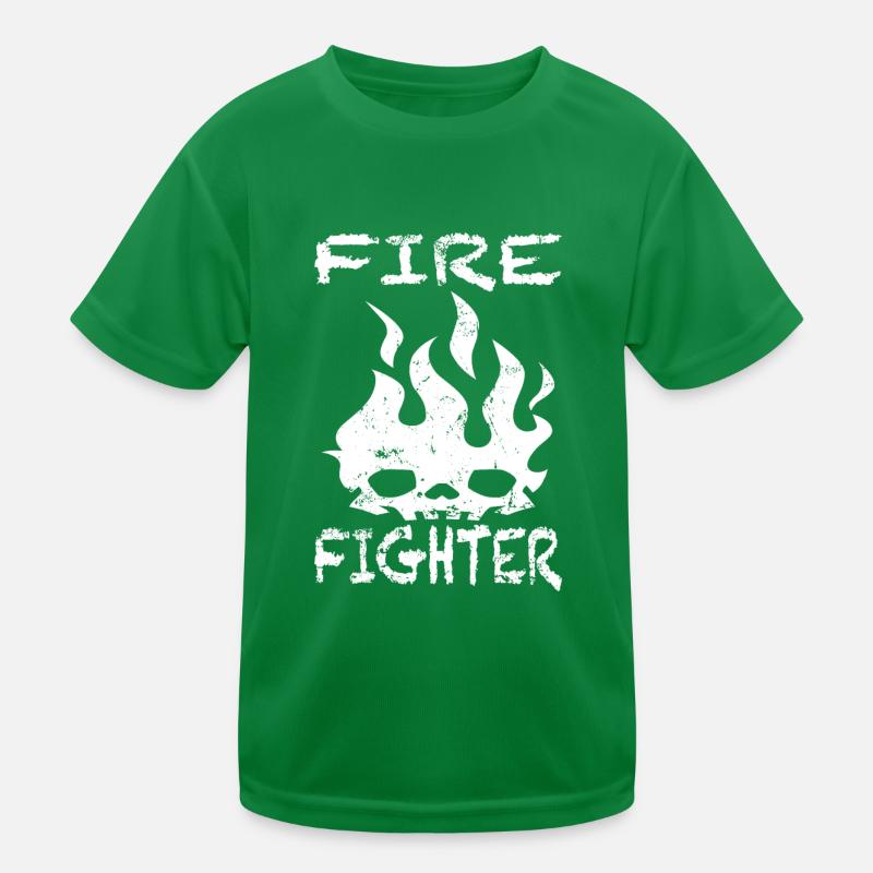 Firefighter fire Firefighters firefighter Kids Functional T-Shirt