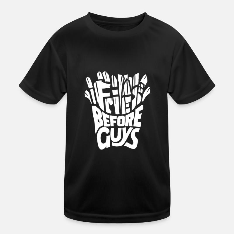 French fries Kids Functional T-Shirt