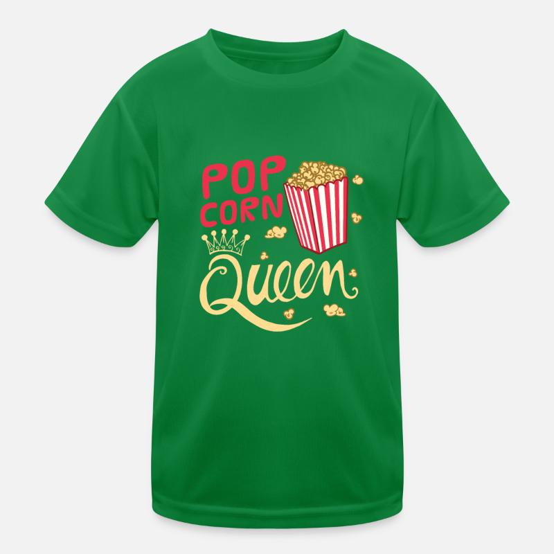 Popcorn Kinder Funktions-T-Shirt