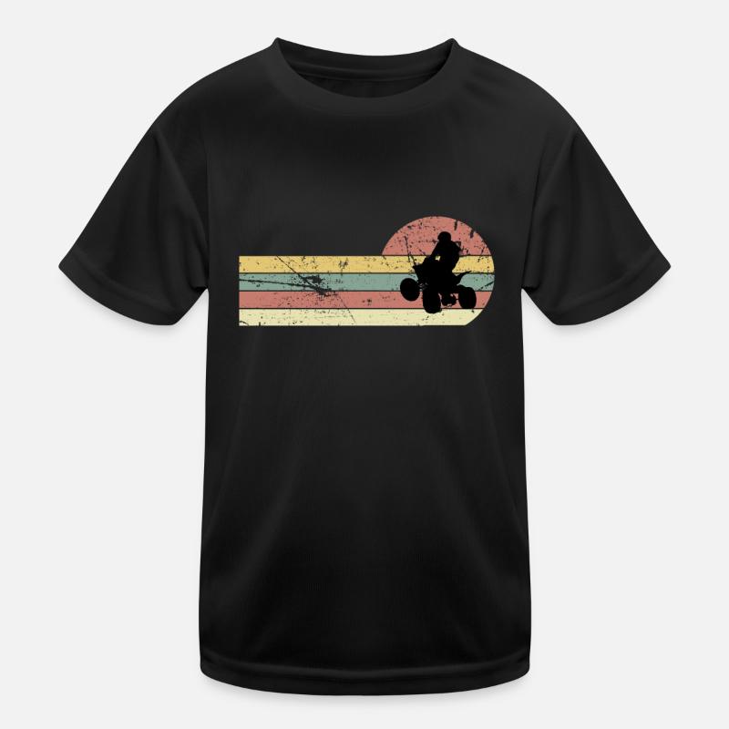 Quad Quad Driver Motorsport Quad Kids Functional T-Shirt