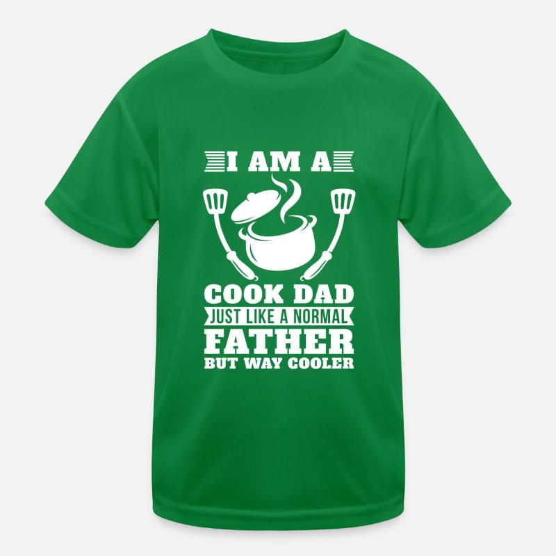 Koch Chef Chefkoch Küche Kinder Funktions-T-Shirt
