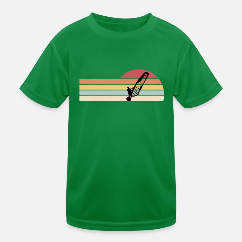 Windsurfen Windsurfer T-shirt sport Enfant