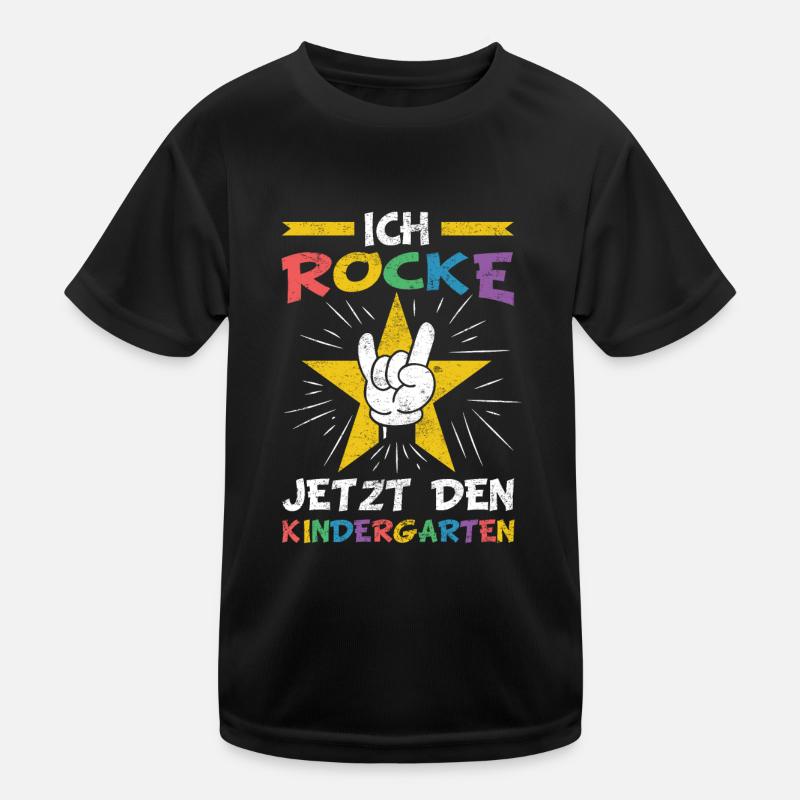 Kindergarten | Lustiger Kindergartenkind Spruch Kinder Funktions-T-Shirt