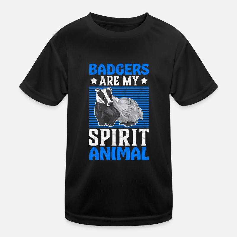 Honigdachs mein Lieblingstier Dachs Geschenk Kinder Funktions-T-Shirt