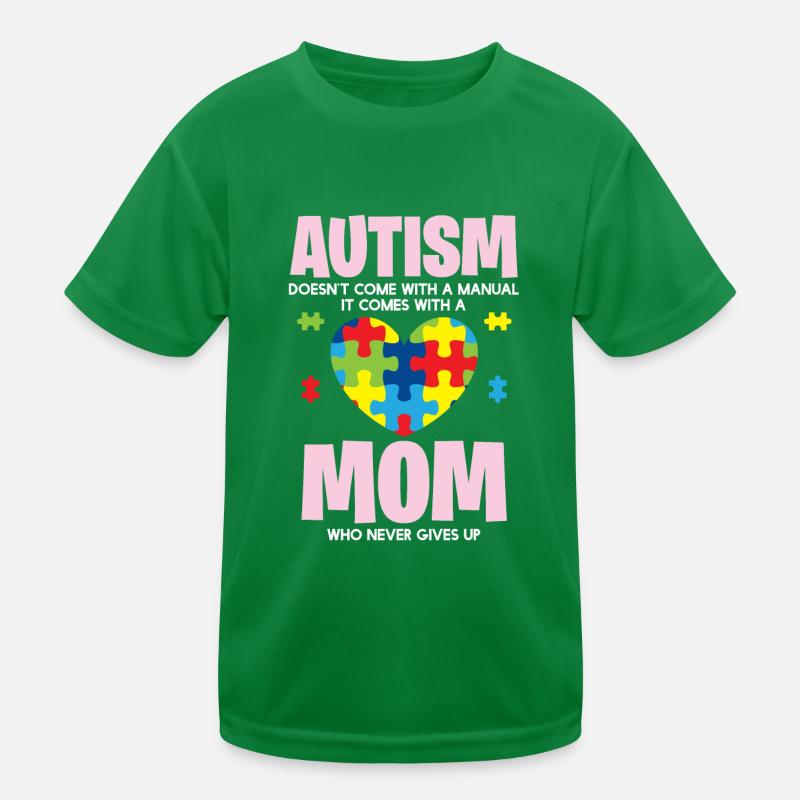 Autismus - Mama Ist Stolz Kinder Funktions-T-Shirt