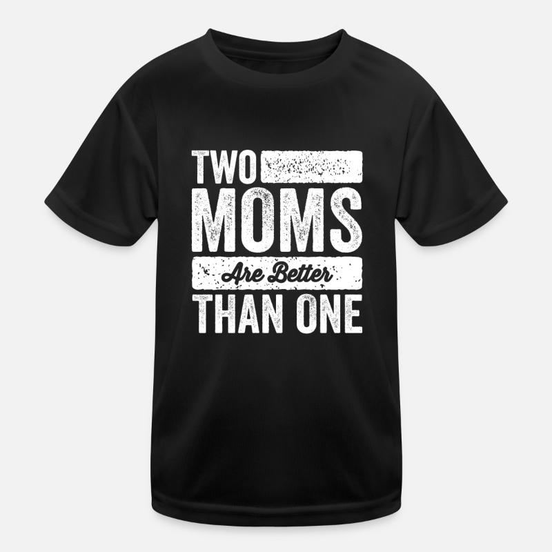 Homosexuell Lesbische Eltern Lesben Geschenk Kinder Funktions-T-Shirt
