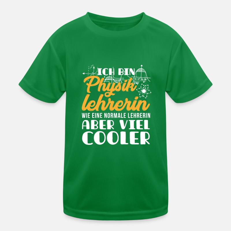 Physiklehrer Physik Lehrer Kinder Funktions-T-Shirt
