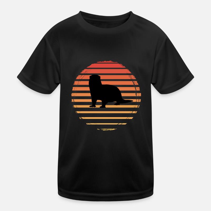 Otter Kinder Funktions-T-Shirt