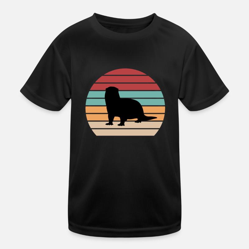 Otter Kinder Funktions-T-Shirt