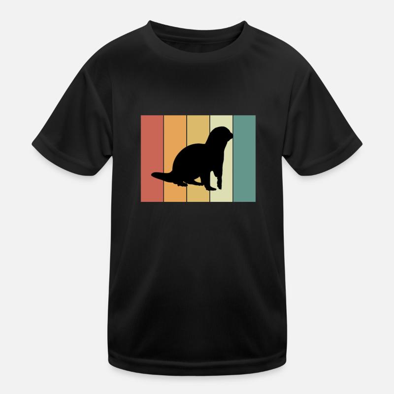 Otter Kinder Funktions-T-Shirt