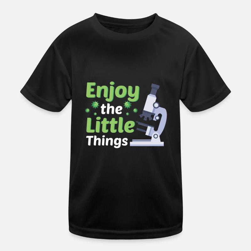 Microbiology Biology Student Biologist Laboratory Kids Functional T-Shirt