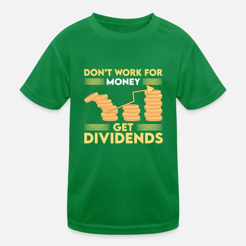 Dividenden Kinder Funktions-T-Shirt