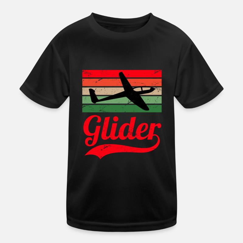 Thermal hunter glider pilot glider pilot Kids Functional T-Shirt