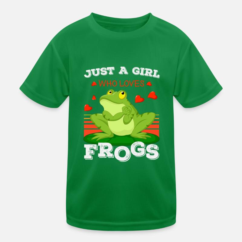 frog, frog toad, frog lover, Kids Functional T-Shirt