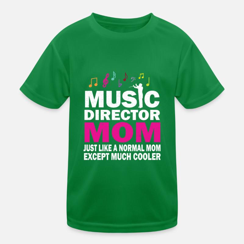 Musikdirektor Mama Chor Musik Dirigent Orchester Kids Functional T-Shirt