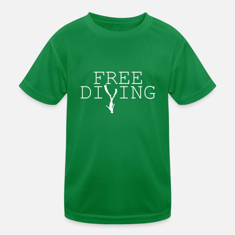 Plongée en apnée Sans bouteille d’oxygène T-shirt sport Enfant