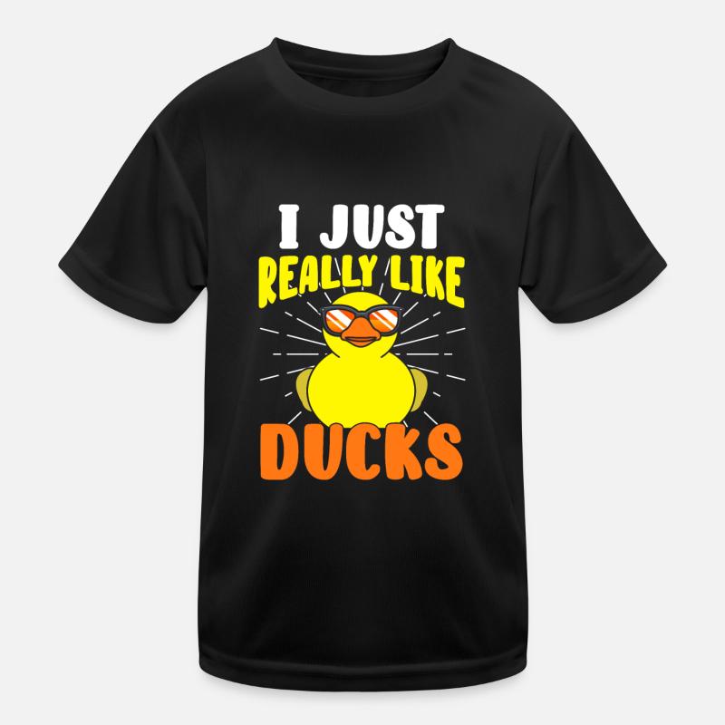Canard canard de Like Duck Canards Grinçants Canards T-shirt sport Enfant
