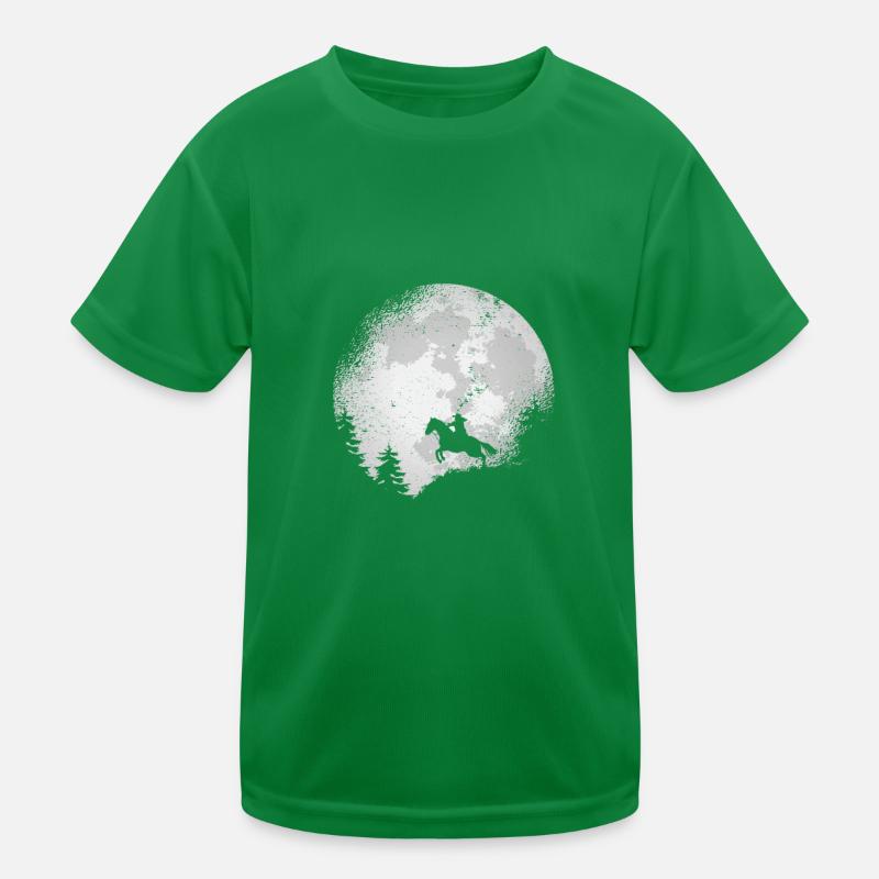 Pferd Kinder Funktions-T-Shirt