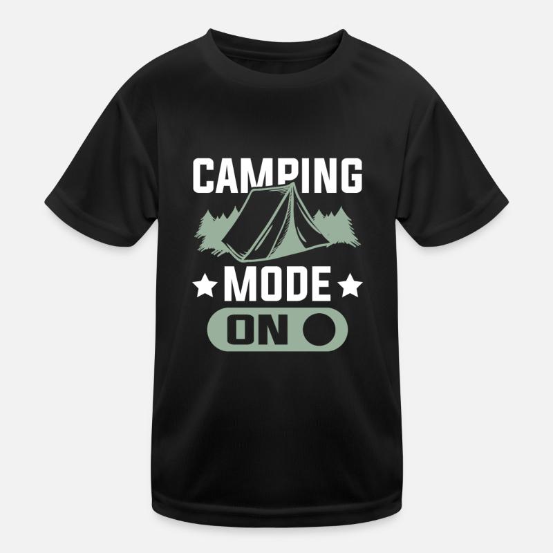 camping mode Kinder Funktions-T-Shirt