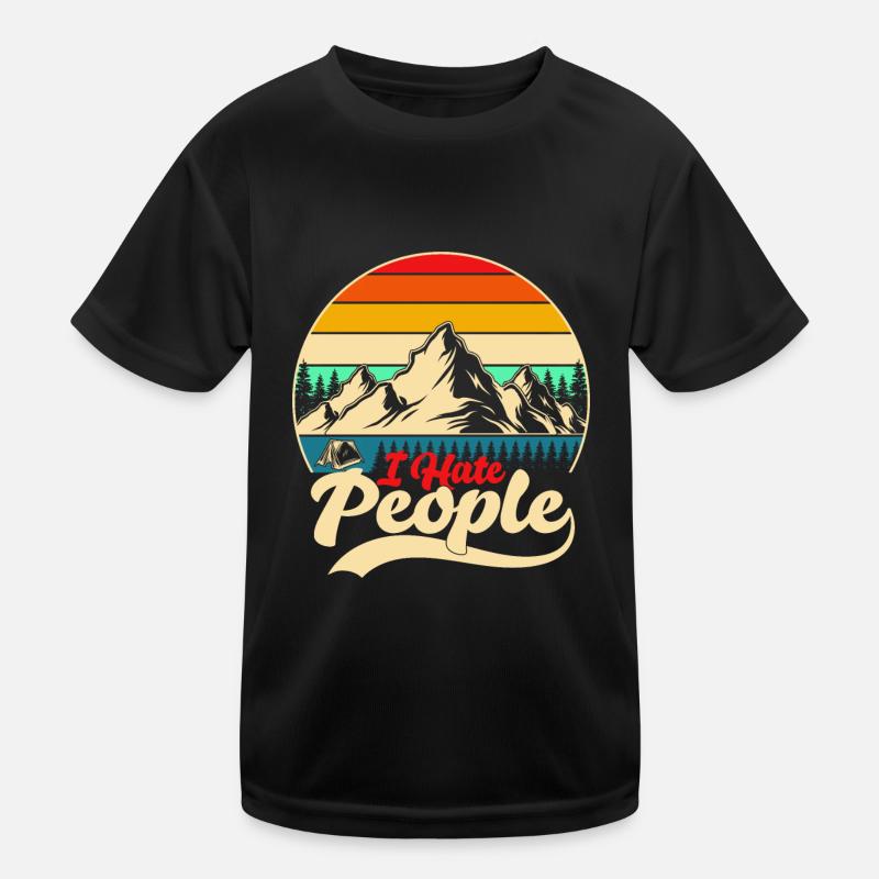 I Hate People Kinder Funktions-T-Shirt