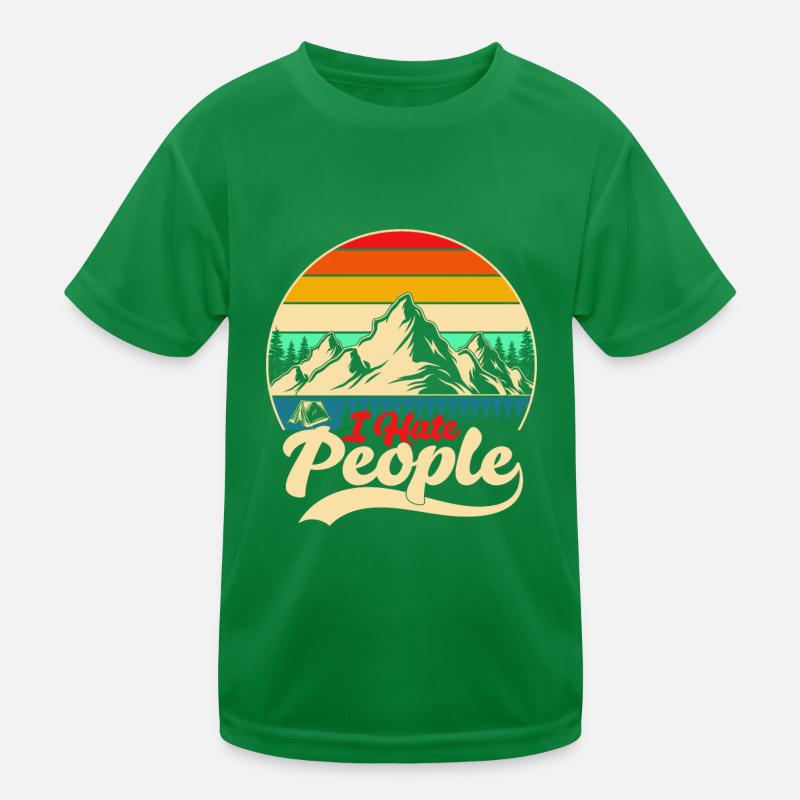 I Hate People Kids Functional T-Shirt