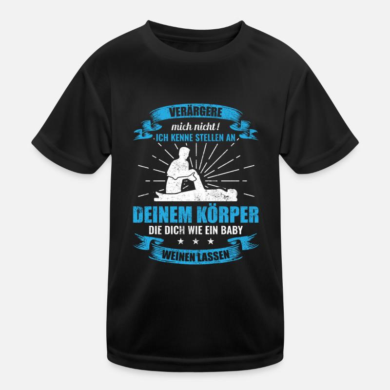 Lustige Physiotherapeut Physiotherapie Sprüche Kinder Funktions-T-Shirt