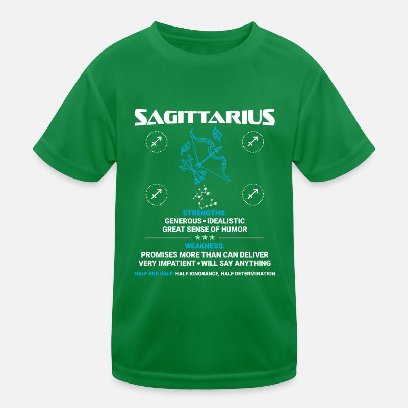 Sagittaire Astrologie T-shirt sport Enfant