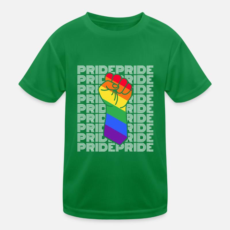 Pride LGBT Spruch Geschenk Rechte Queer Kinder Funktions-T-Shirt