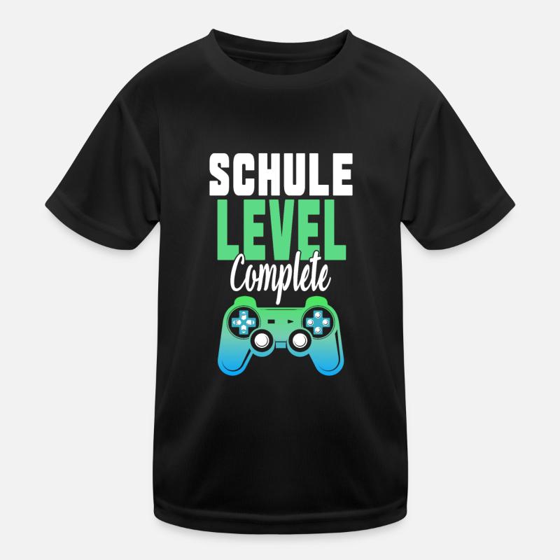 Schulabschluss Schule Geschenkidee Kinder Funktions-T-Shirt