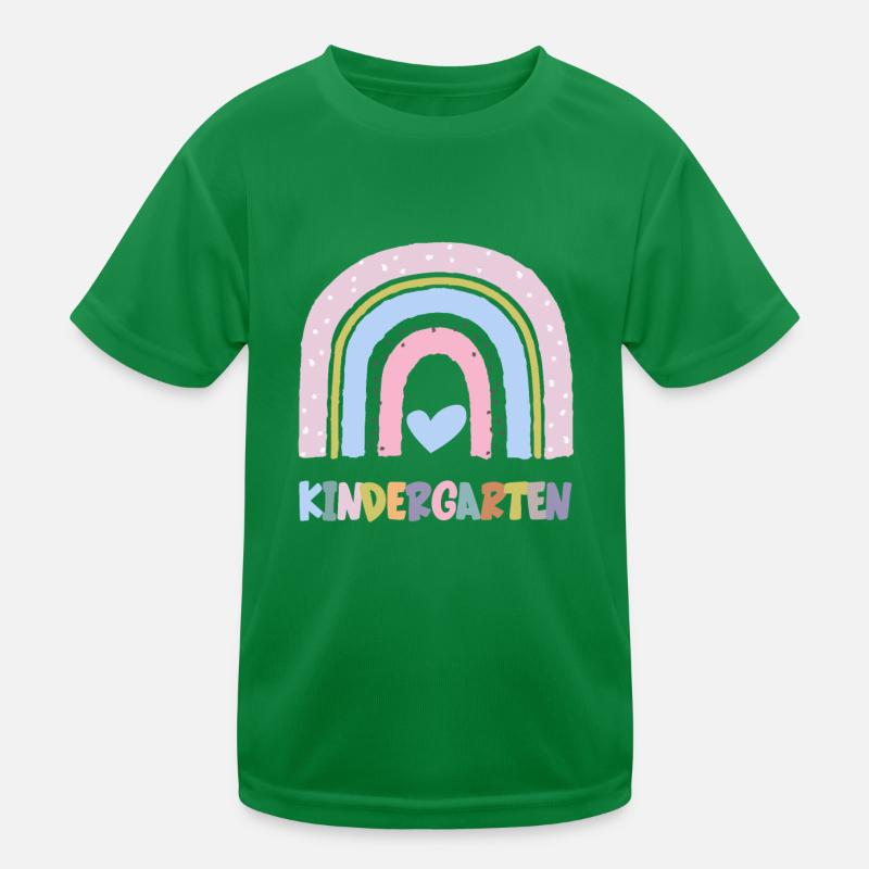 Jardin d’enfants Arc-en- T-shirt sport Enfant