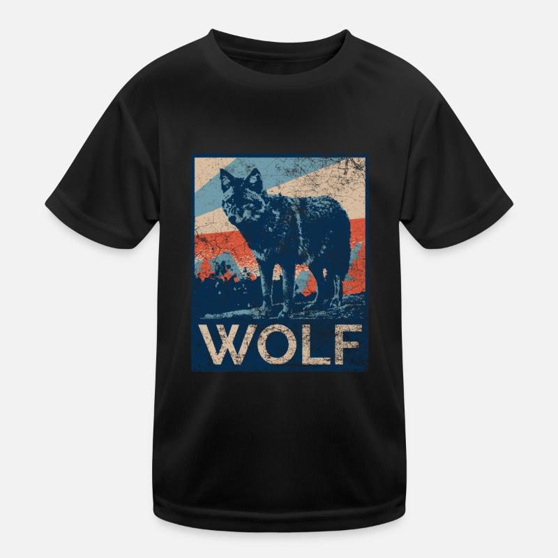 Loup loup T-shirt sport Enfant