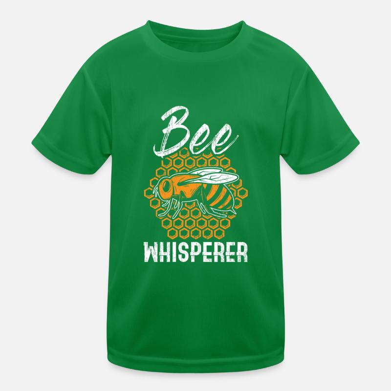 Bee Whisperer Kids Functional T-Shirt