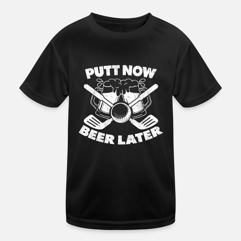Golf Golfer Golfer Golfer Golf Course Kids Functional T-Shirt