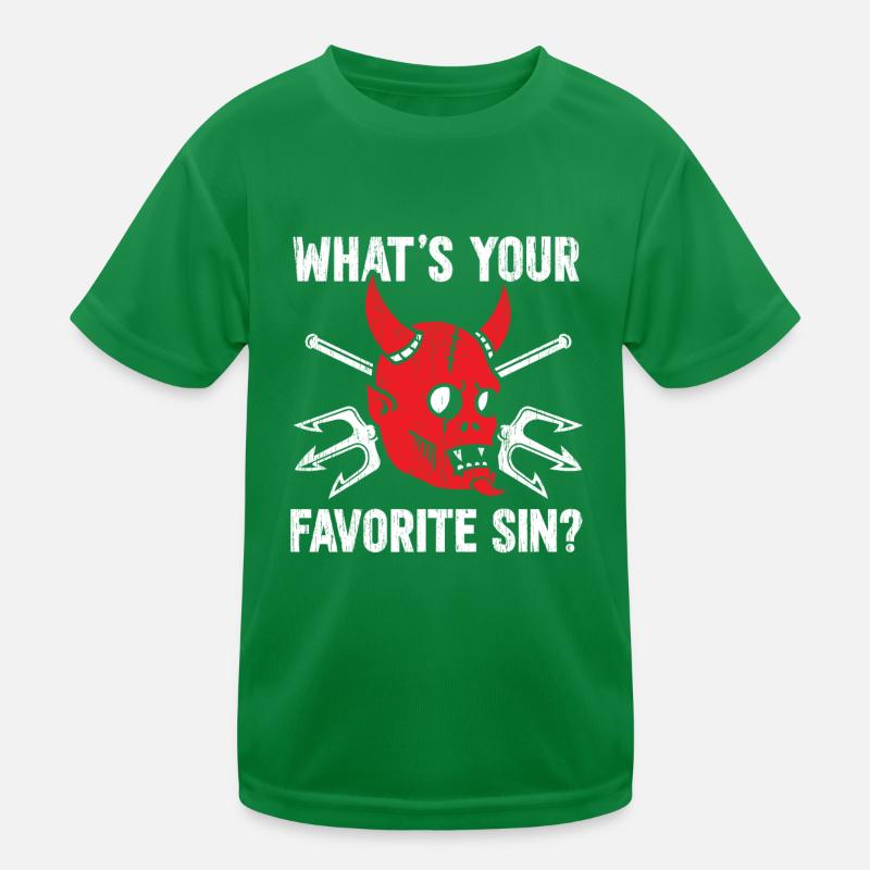 Favorite Sin Kids Functional T-Shirt
