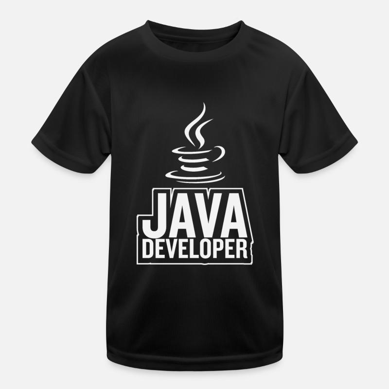 Java Developer Coffee Kaffee Kinder Funktions-T-Shirt