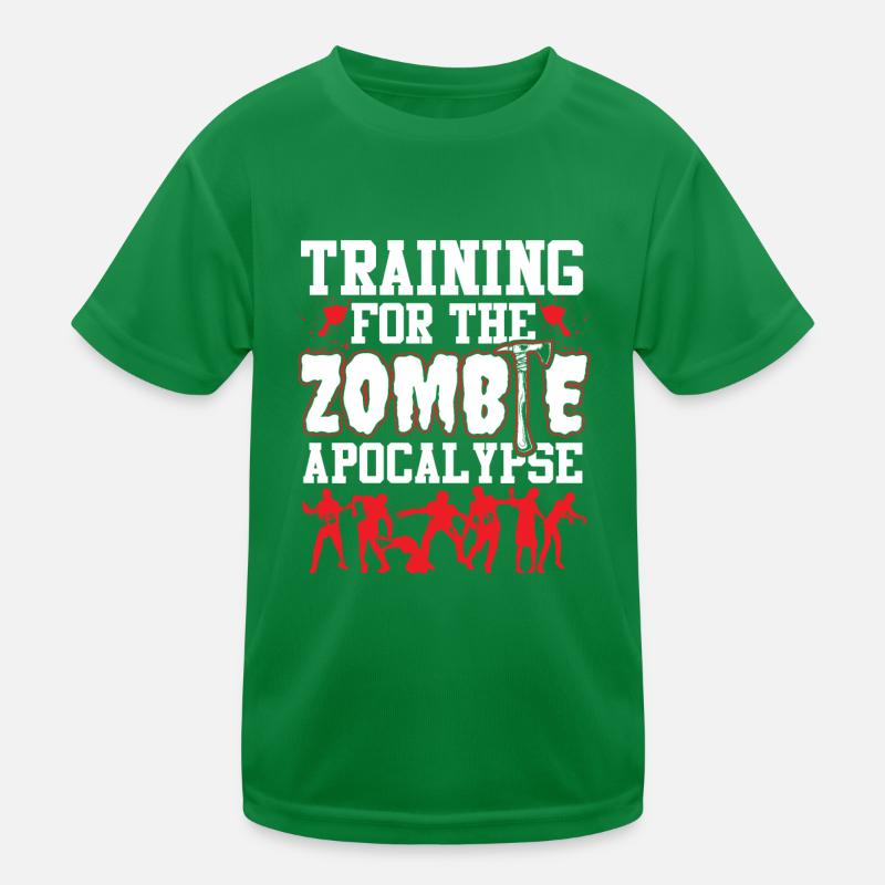 Entraînement pour Zombie Apocalypse T-shirt sport Enfant