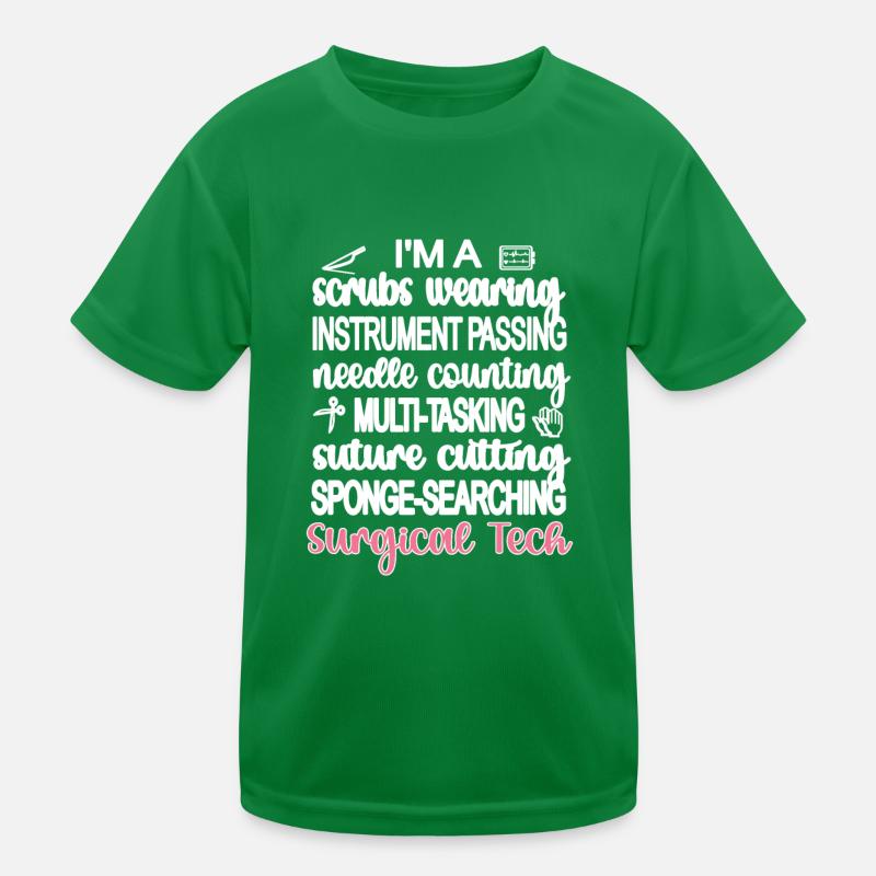 Assistante chirurgicale et technicienne chirurgicale T-shirt sport Enfant