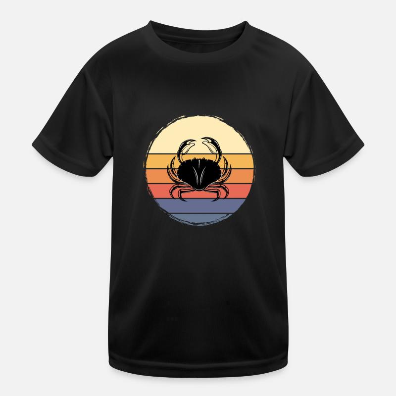 Cancer Zodiac Sign Astrology Constellation Kids Functional T-Shirt
