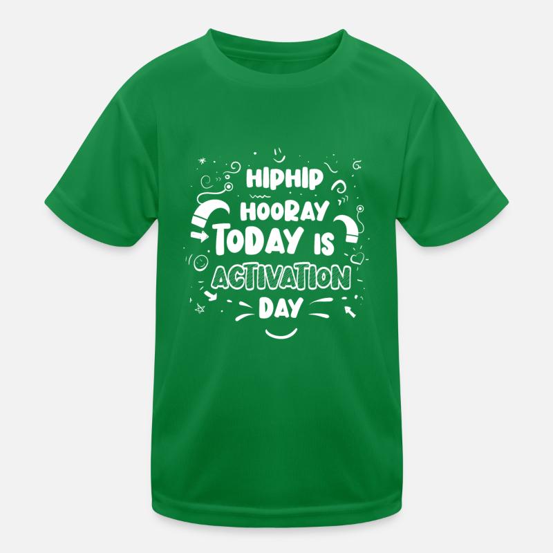 Cochlear Implant Activation Day Candidate Kids Functional T-Shirt