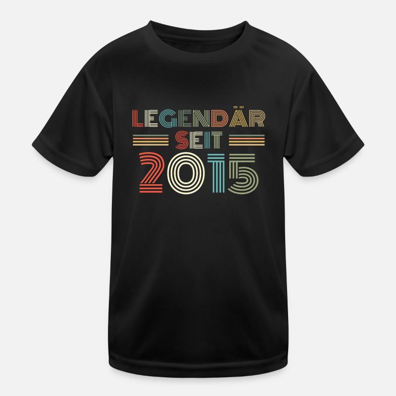 Legendär Seit 2015 6. Geburtstag Kindergeburtstag Kinder Funktions-T-Shirt