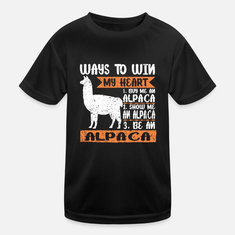 alpaka be an alpaka Kinder Funktions-T-Shirt