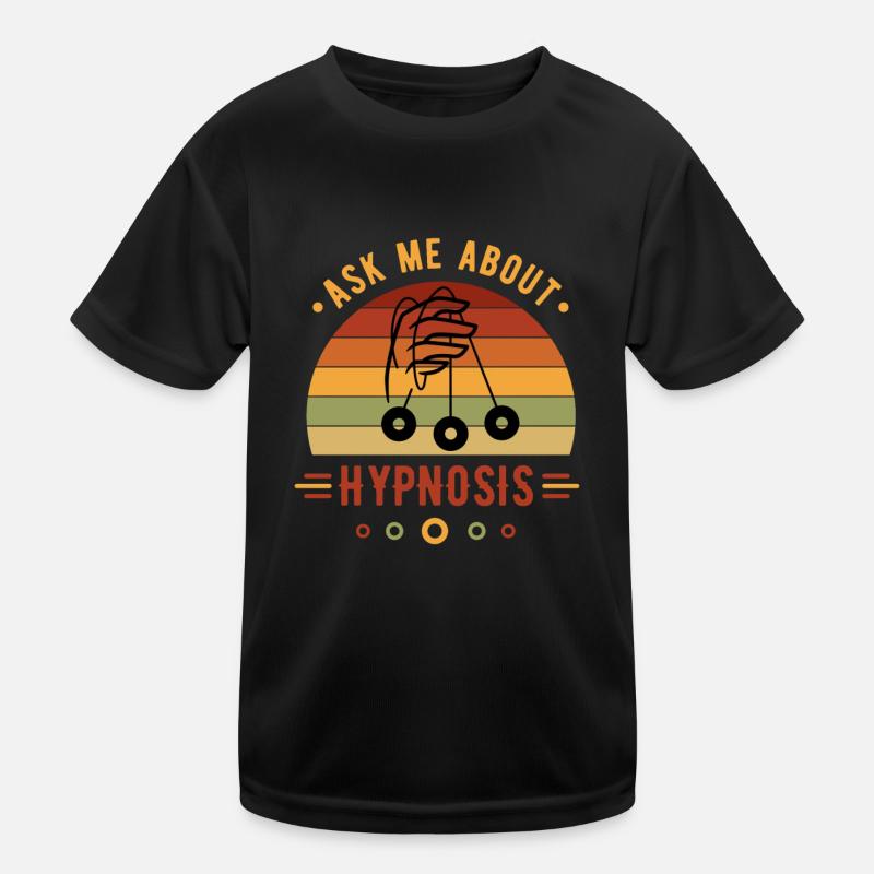 Hypnotiseur, Hypnotiseur optisch, Spirale, Kinder Funktions-T-Shirt