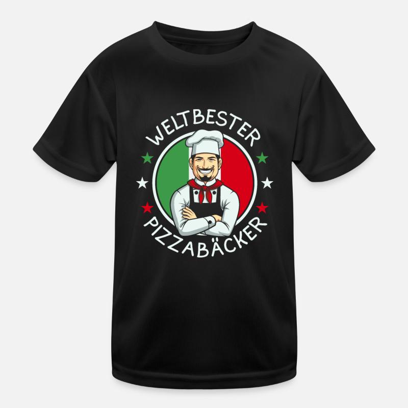 Weltbester Pizzabäcker Kinder Funktions-T-Shirt
