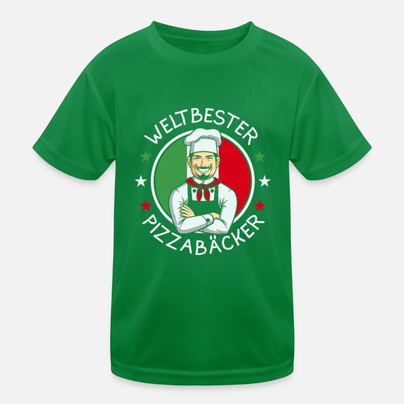 Weltbester Pizzabäcker Kinder Funktions-T-Shirt